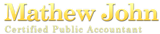 Mathew V. John CPA logo