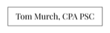 Tom Murch, CPA PSC logo